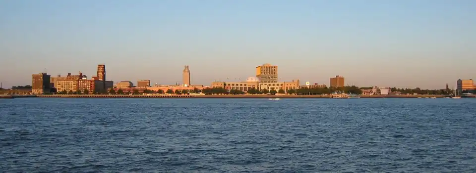 Camden, the largest city in South Jersey by population