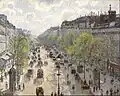 The Boulevard Montmatre in the Spring, 1897