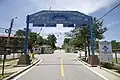 Camp Bonifas stands just outside the South Korean Joint Security Area. The road to Panmunjeom is straight ahead. 37°55′56.01″N 126°43′39.67″E﻿ / ﻿37.9322250°N 126.7276861°E﻿ / 37.9322250; 126.7276861