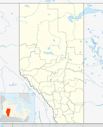 Grande Prairie is located in Alberta