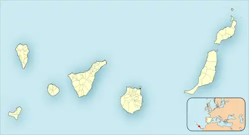 Santa Cruz de Tenerife is located in Canary Islands