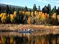Aluminum canoe, Upper Klamath Lake