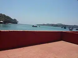 The first sight at Ross Island