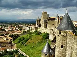 Castle walls.