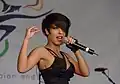 Jazmin Boland: hair as part of an overall style