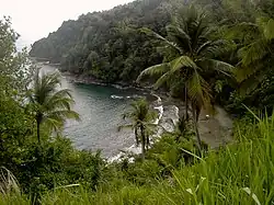 Carib Territory coast