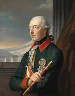 Posthumous portrait of Joseph II, c. 1823 by Carl von Sales