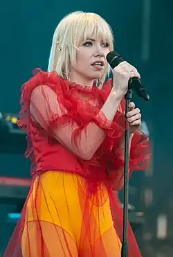 Jepsen at the 2019 Primavera Sound music festival in Barcelona, Spain