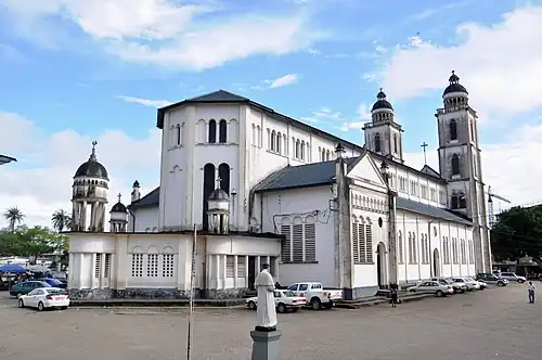 Cathedral of Saints Peter and Paul in Douala, Cameroon