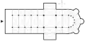 A Cathedral using a Latin cross plan