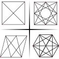 Four orthographic projections
