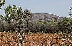 Small bare hill