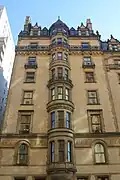 Rounded windows on 72nd Street