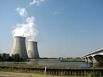 The nuclear plant at Belleville