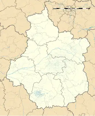 Chabris is located in Centre-Val de Loire