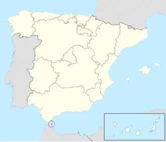 Map of Ceuta