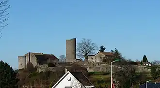 Château de Châlus-Chabrol, Châlus, Haute-Vienne, France, where King Richard I of England was mortally wounded on 25 March 1199 and died of his injury on 6 April 1199