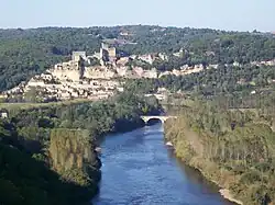 The Dordogne and the Beynac castle