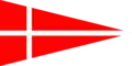 Triangular field ensign used by Swiss confederate forces from ca. the 1420s