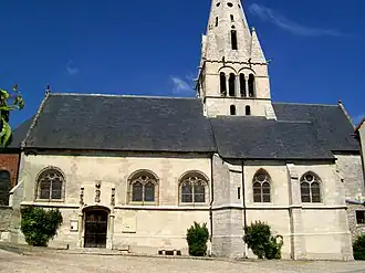 The church in Chamant