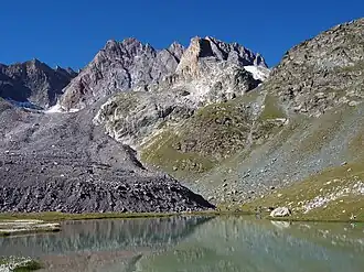 The Aiguille de Chambeyron