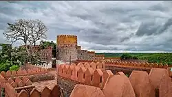 View of Chachoda Fort