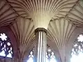 The Chapter House has the finest example of fan vaulting in the world.