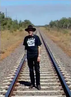McMahon at Pine Creek, Australia in July 2007