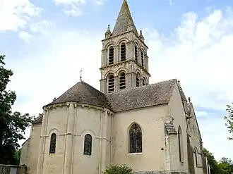 The church of Our Lady, in Charly