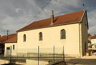 The church of Saint-Maurice in Charmoille