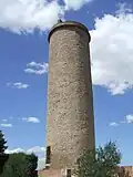 Château Roussillon : tower of the old castle (13th and 14th centuries)
