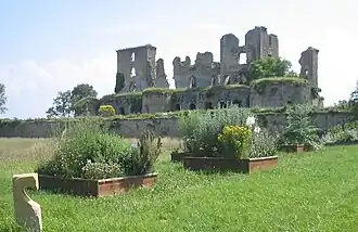 The Château de Lagarde.
