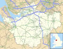 Great Sankey is located in Cheshire