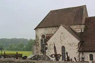 The church of Saint-Laurent in Rieux