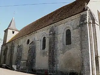 The church in Chezal-Benoît