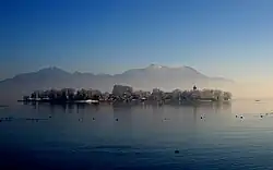 Chiemsee in winter