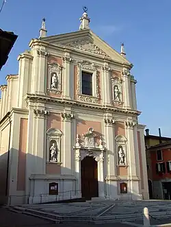 A view over the town of Ospitaletto
