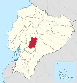 Chimborazo Province in Ecuador