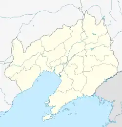 Anshan is located in Liaoning
