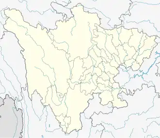 2008 Sichuan earthquake is located in Sichuan