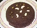 Homemade chocolate cake