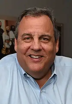 Chris Christie  2010–2018 (1962-09-06) September 6, 1962 (age&nbsp;63)