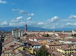 A view over the town of Cittadella