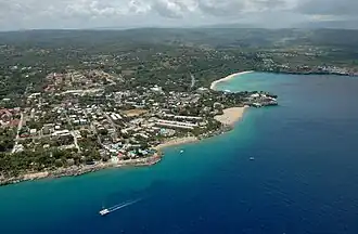Aerial view of Sosúa