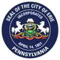 Official seal of Erie, Pennsylvania