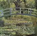 Waterlilies, painted by Monet in his garden at Giverny in 1899