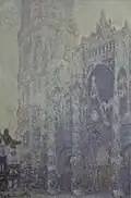 La Cathédrale de Rouen. Le portail et la tour Saint-Romain, effet du matin ; harmonie blanche1892-1893Musée d'OrsayParis, France