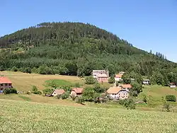 Climont, hamlet and peak.