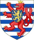 Coat of arms of Adolphe, 1890 - 1898