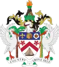 Coat of arms of Saint Kitts and Nevis